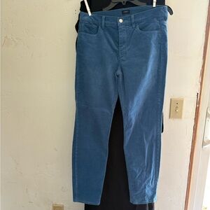 J. Crew Blue Corduroy Pants